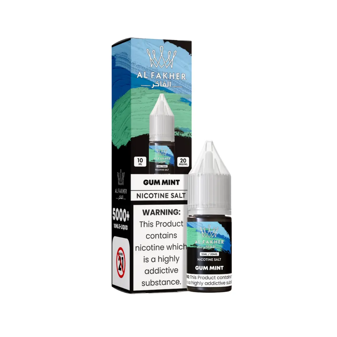 Al Fakher Gum Mint 10ml Nic Salt E-Liquid