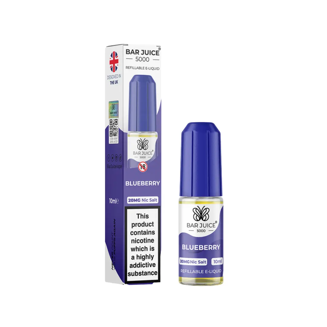 Bar Juice 5000 Blueberry Nic Salt