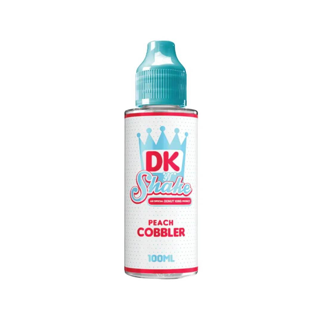 DK 'N' Shake Peach Cobbler 100ml E-liquid