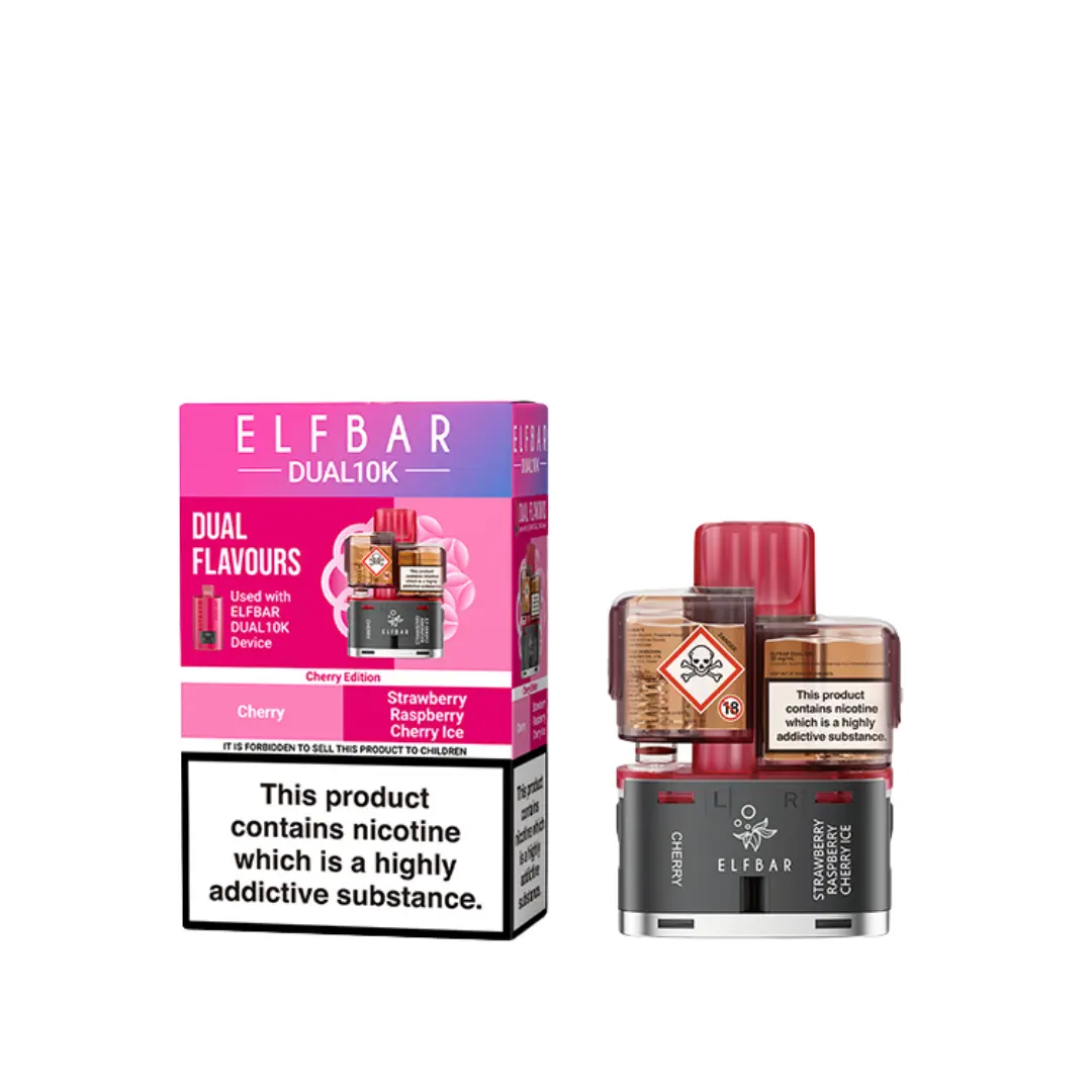 Elf Bar Dual 10K Cherry Edition Refill Pods
