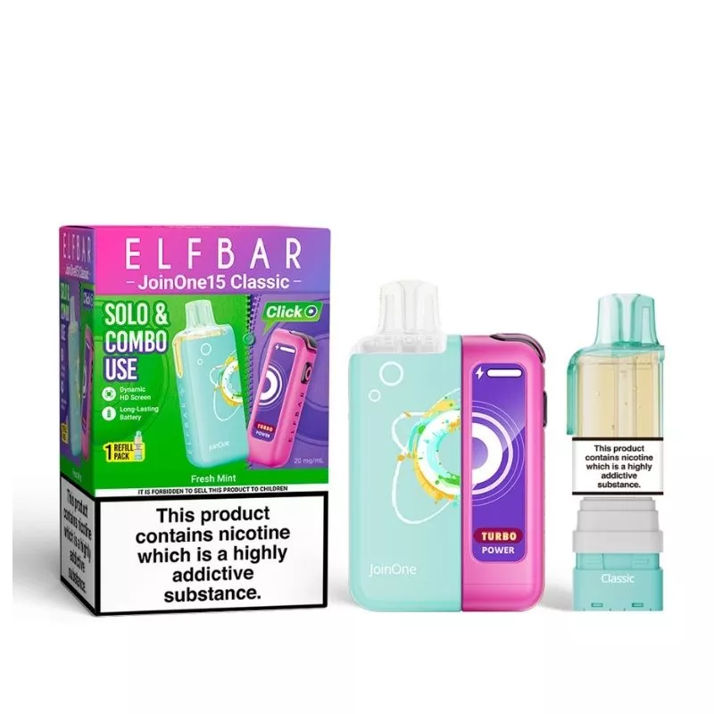 Elf Bar JoinOne15 Classic Prefilled Pod Kit - Image 14