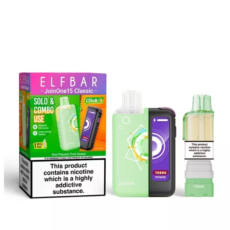 Elf Bar JoinOne15 Classic Prefilled Pod Kit - Image 17
