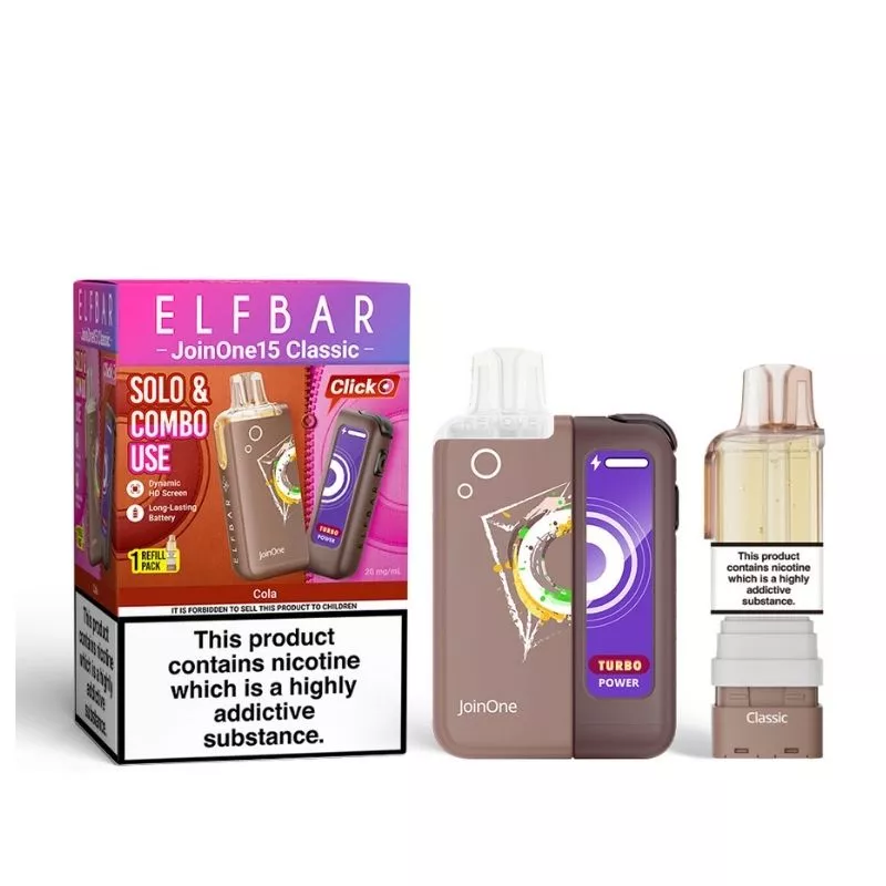 Elf Bar JoinOne15 Classic Prefilled Pod Kit - Image 18