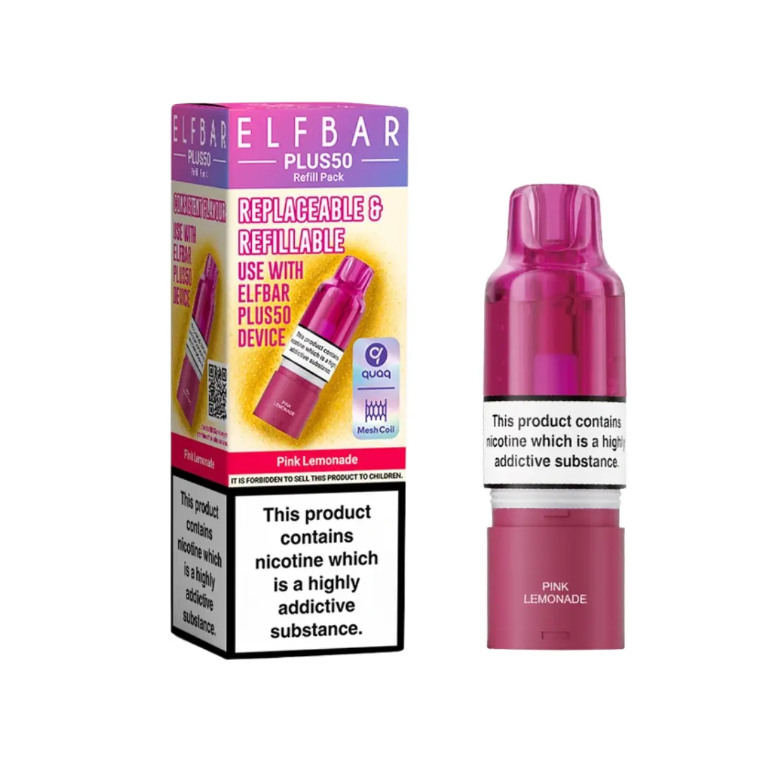 Elf Bar Plus Pink Lemonade Refill Pod