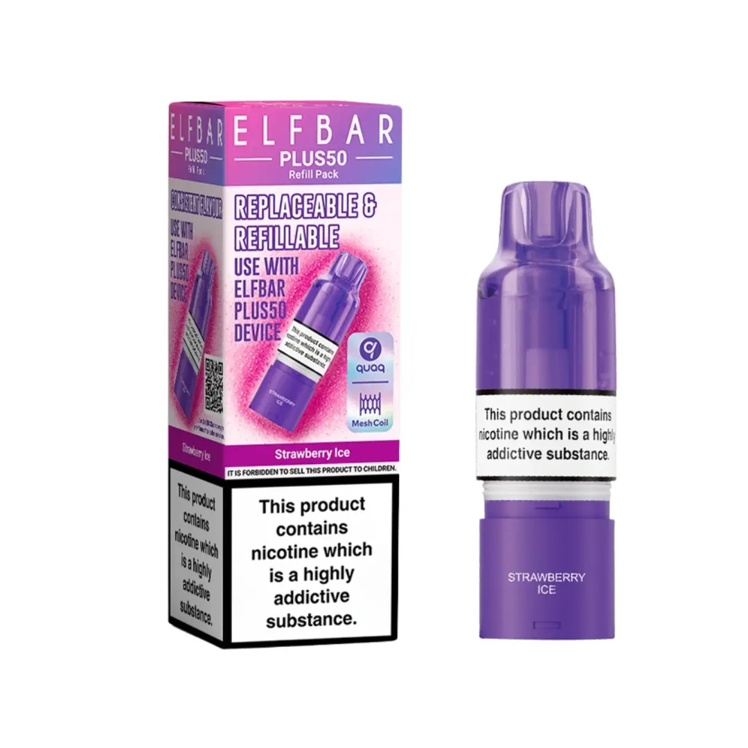 Elf Bar Plus Strawberry Ice Refill Pod