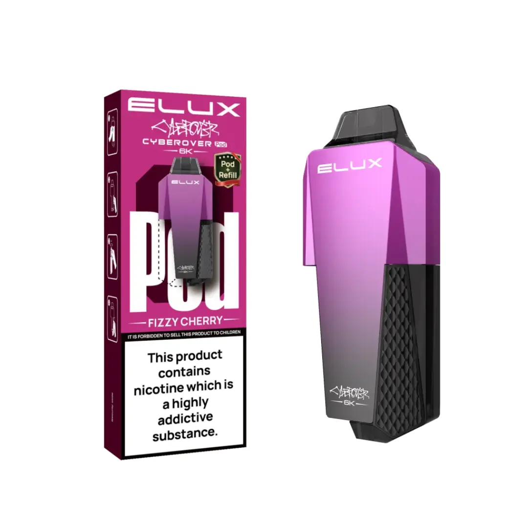 Elux Cyberover 6K Fizzy Cherry Refill Pod