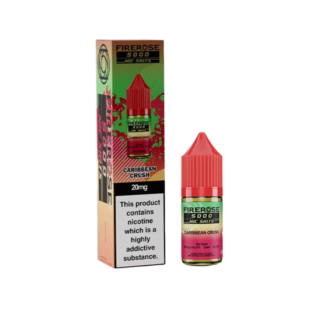 Firerose 5000 Caribbean Crush 10ml Nic Salt E-liquid by ELUX