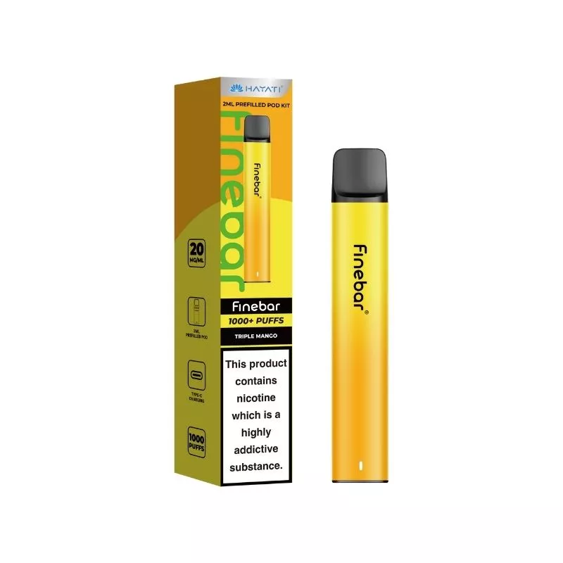 Hayati Finebar 1000 Puff Prefilled Pod Kit - Image 2