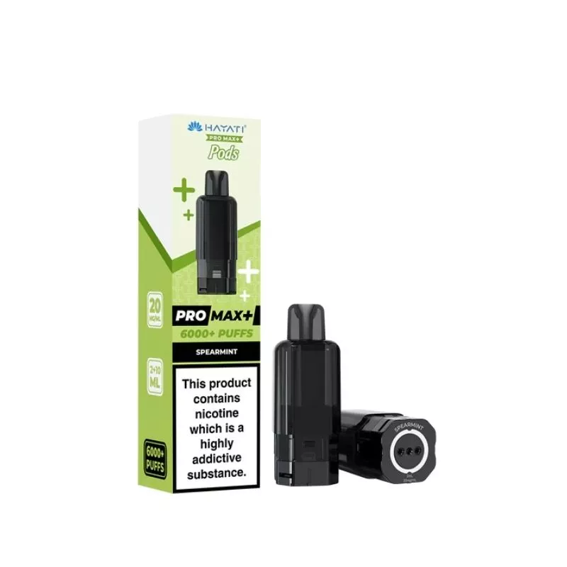 Hayati Pro Max Plus 6000 Spearmint Refill Pods