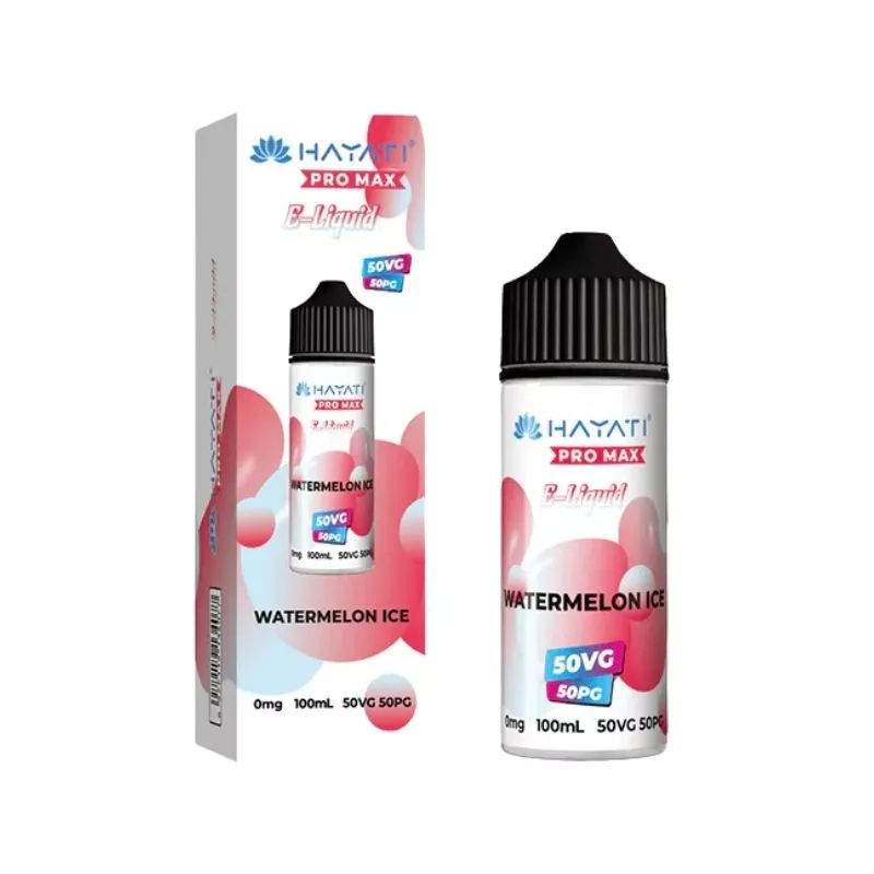 Hayati Pro Max Watermelon Ice 50/50 100ml Shortfill