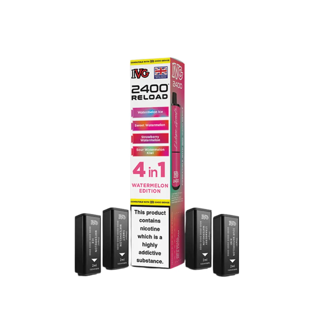 IVG 2400 Watermelon Edition Reload Pods