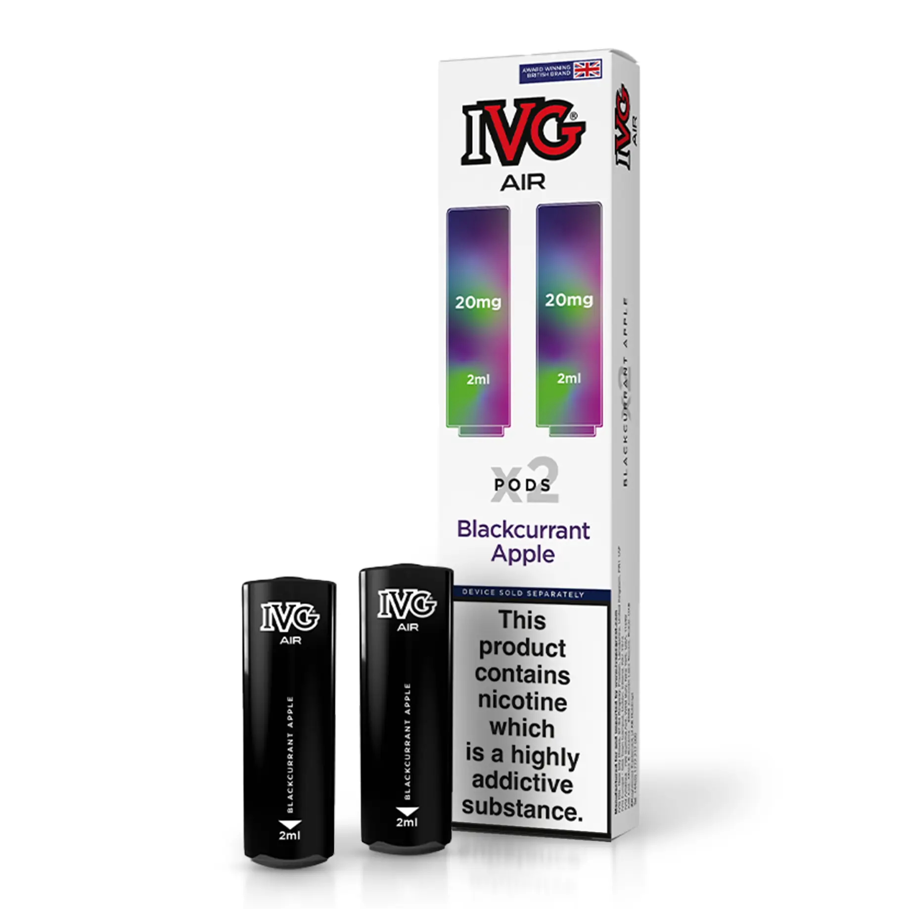 IVG Air Blackcurrant Apple Refill Pod