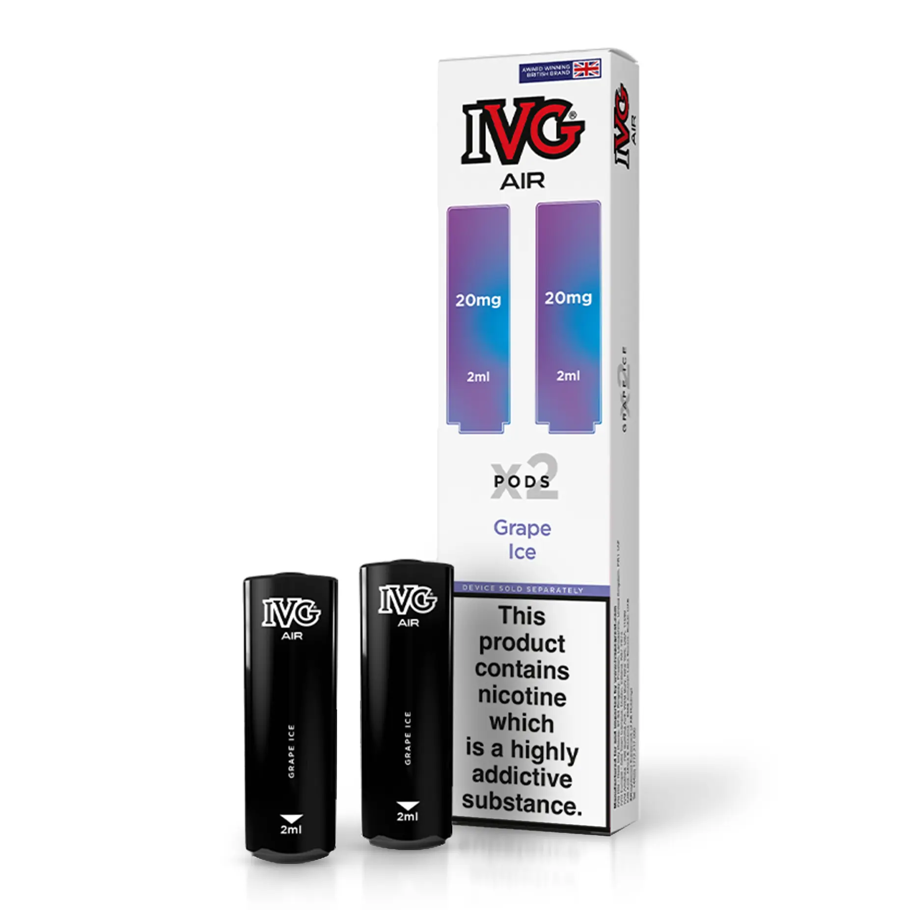 IVG Air Grape Ice Refill Pod