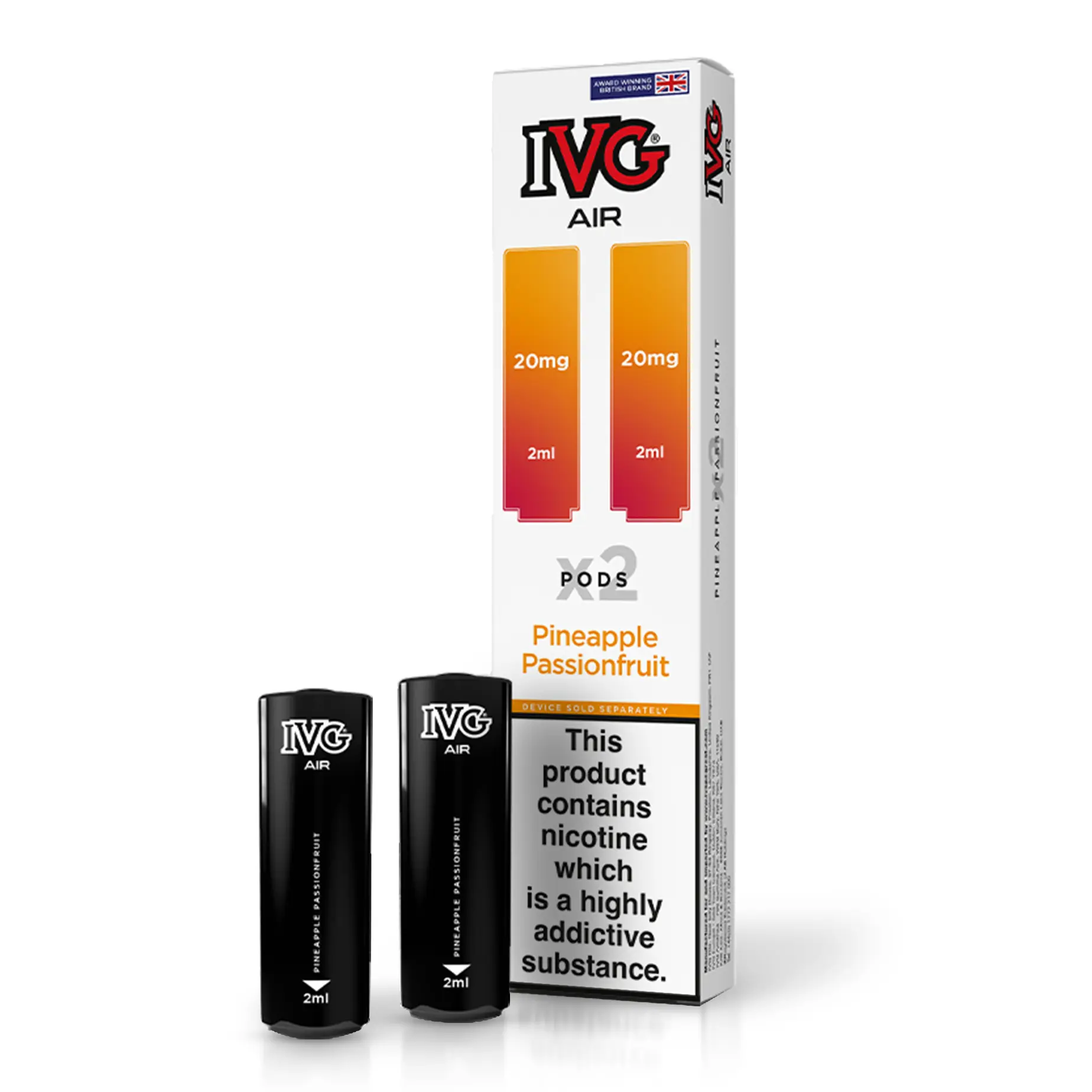 IVG Air Pineapple Passionfruit Refill Pod