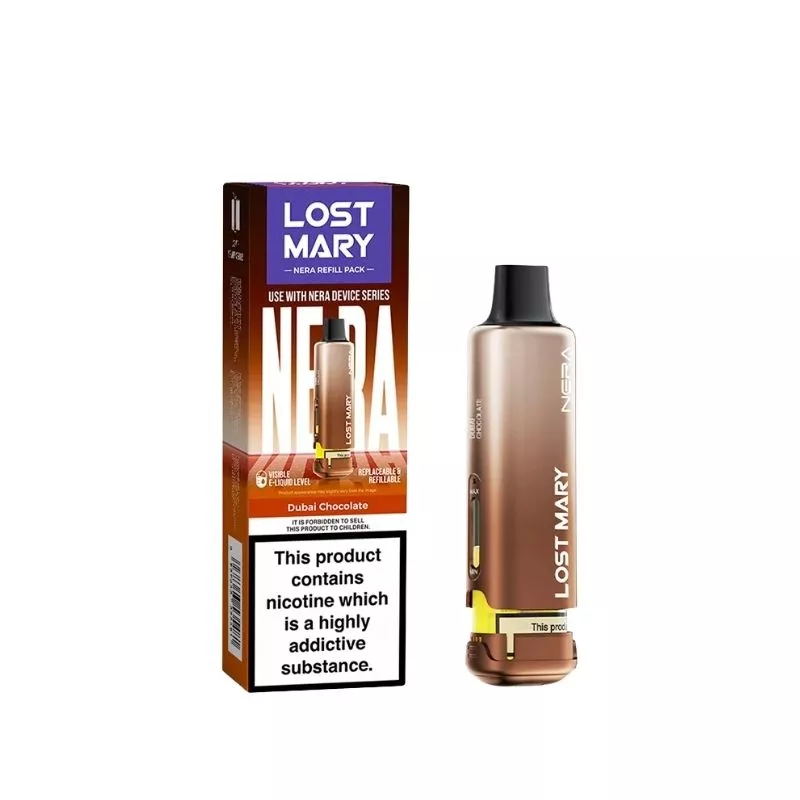 Lost Mary Nera Dubai Chocolate Refill Pod