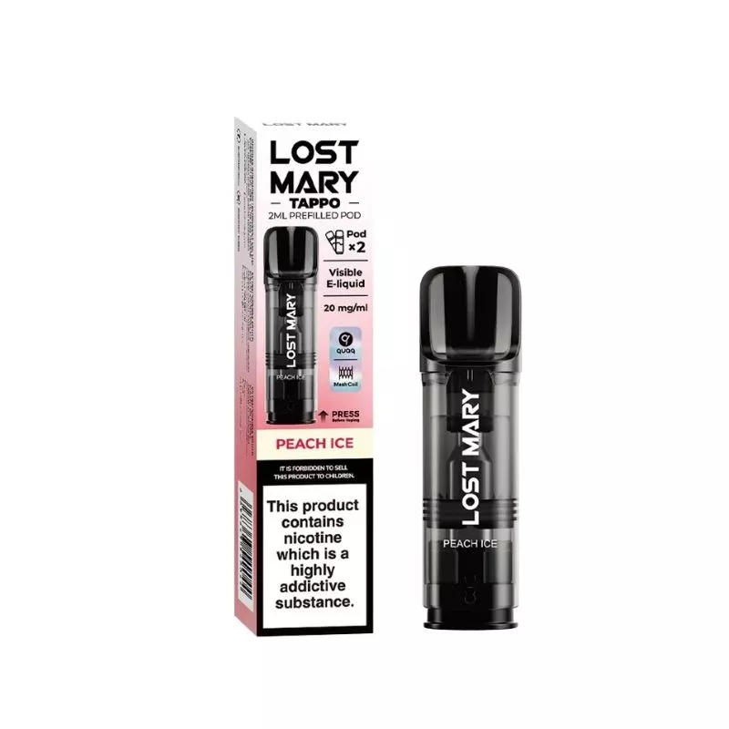 Lost Mary Peach Ice Tappo Pods