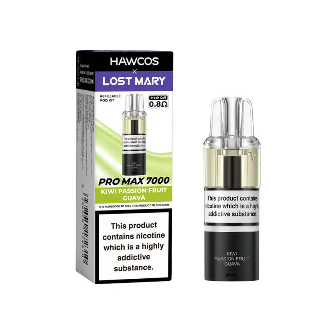 Lost Mary Pro Max 7000 Kiwi Passion Fruit Guava Refill Pod
