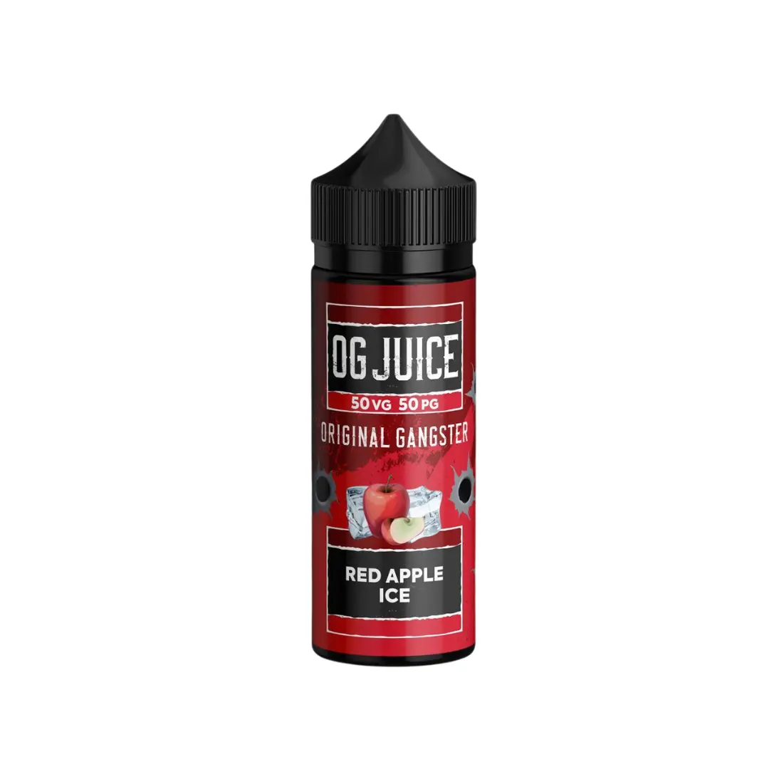 OG Juice 50/50 Red Apple Ice 100ml E-liquid