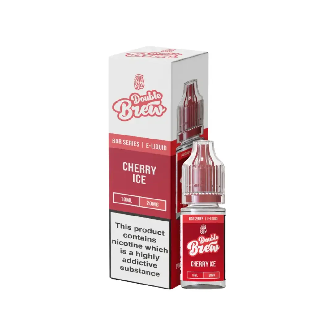 Ohm Brew Double Brew Cherry Ice 10ml Nic Salt E-liquid