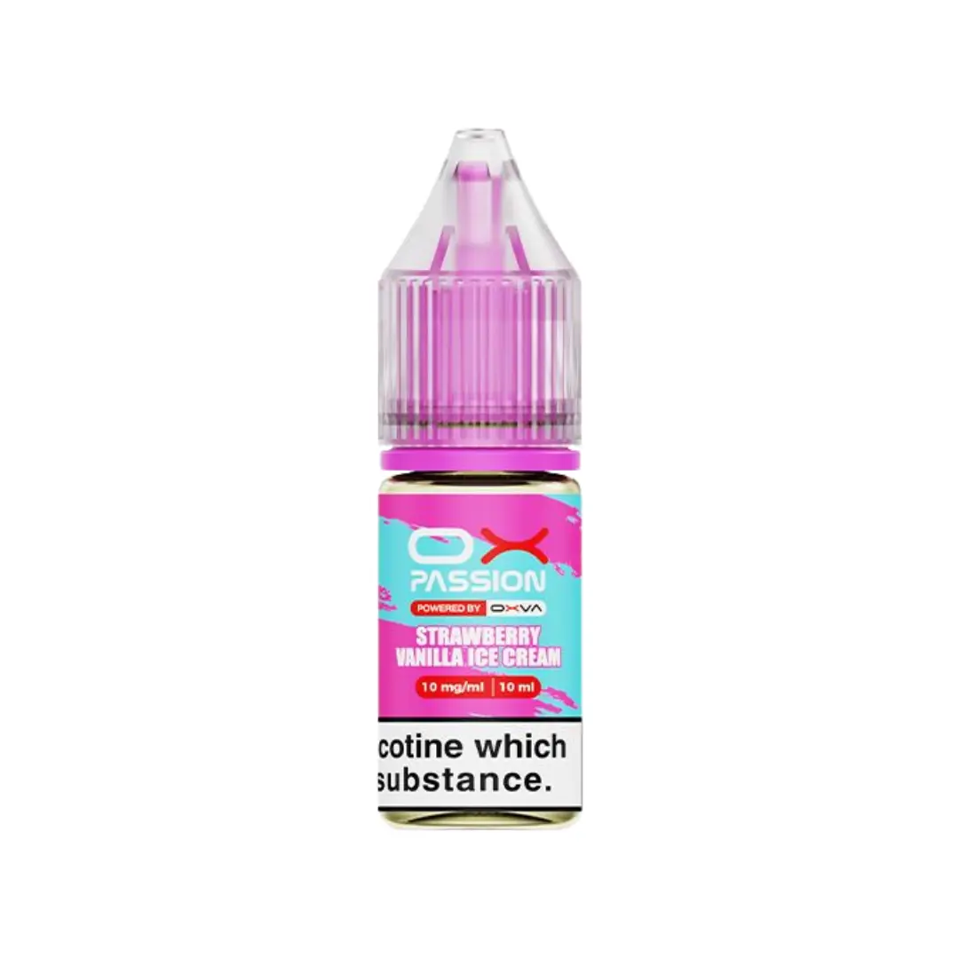 OXVA OX Passion Strawberry Vanilla Ice Cream Nic Salt