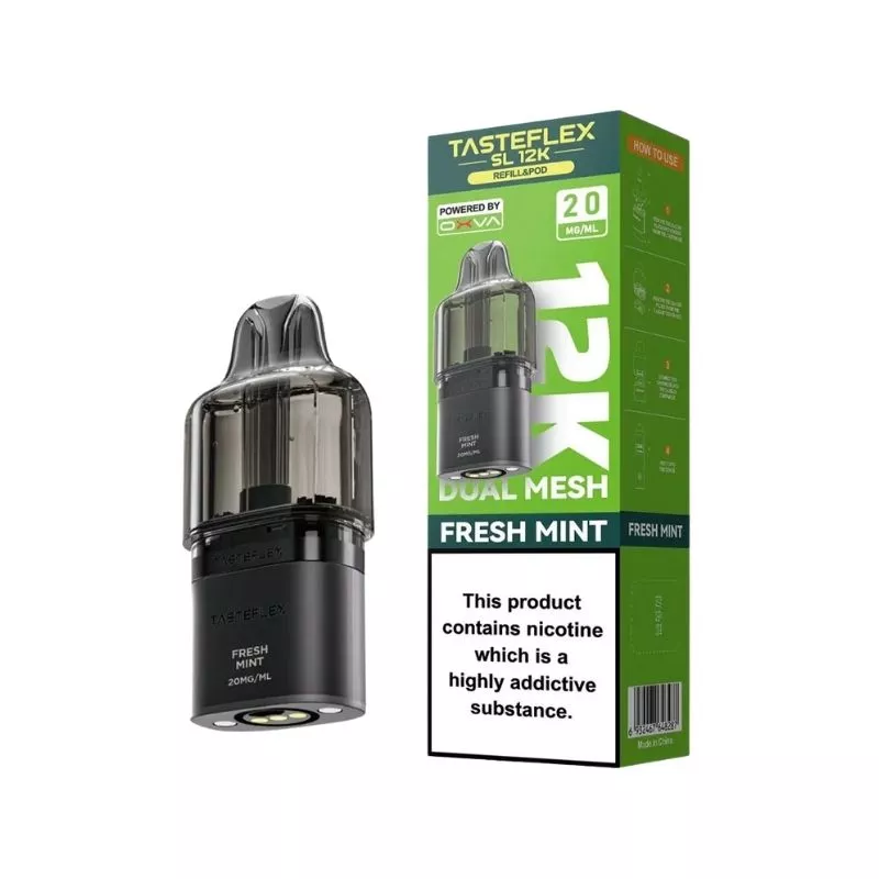 OXVA Tasteflex SL 12K Fresh Mint Refill Pods