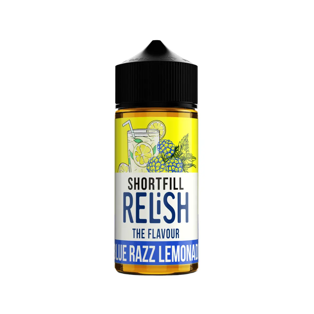 Relish Blue Razz Lemonade 100ml Shortfill E-liquid
