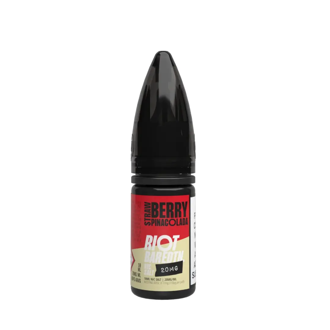 Riot Squad BAR Edition Strawberry Pinacolada 10ml Nic Salt E-liquid