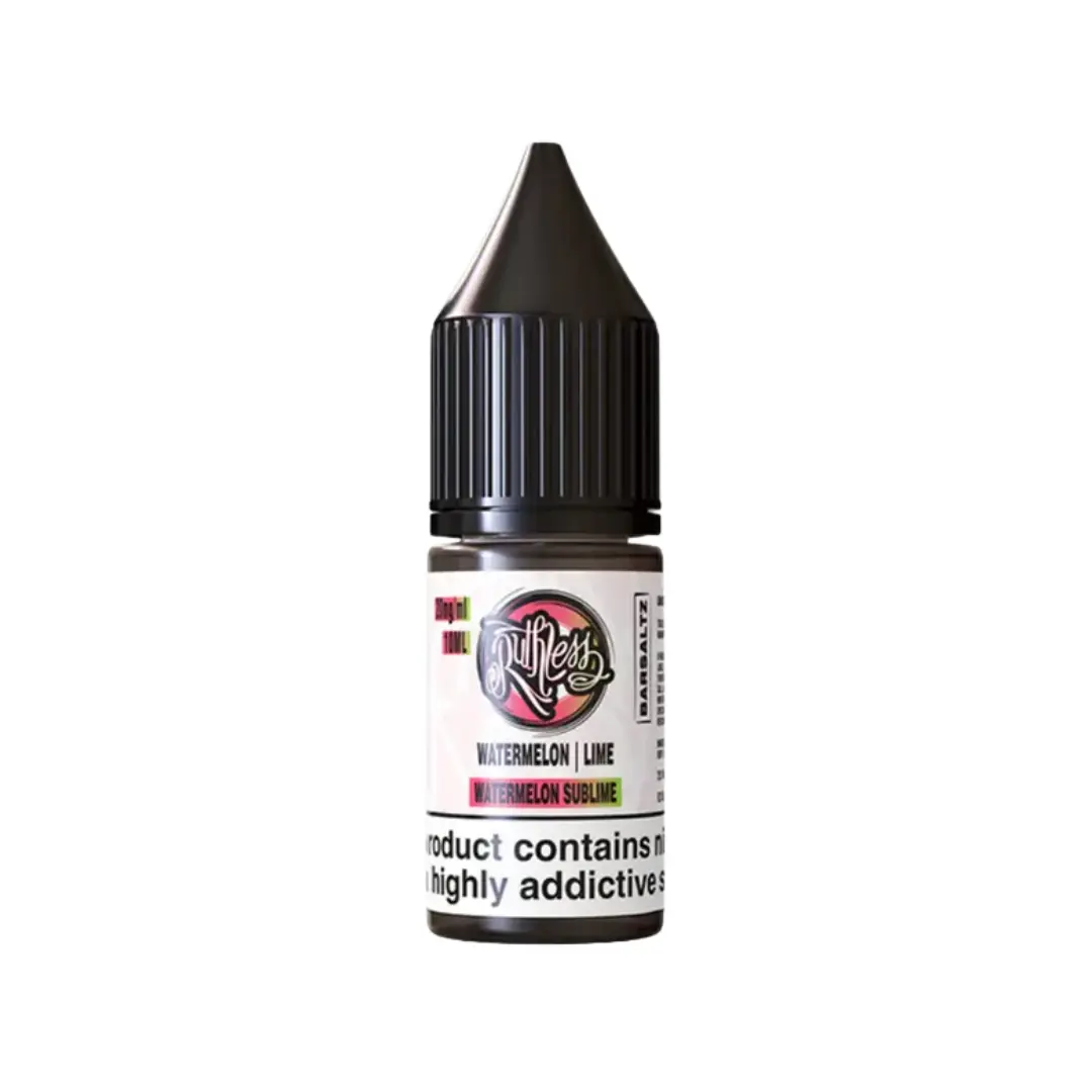 Ruthless Bar Saltz Watermelon Sublime 10ml Nic Salt E-liquid