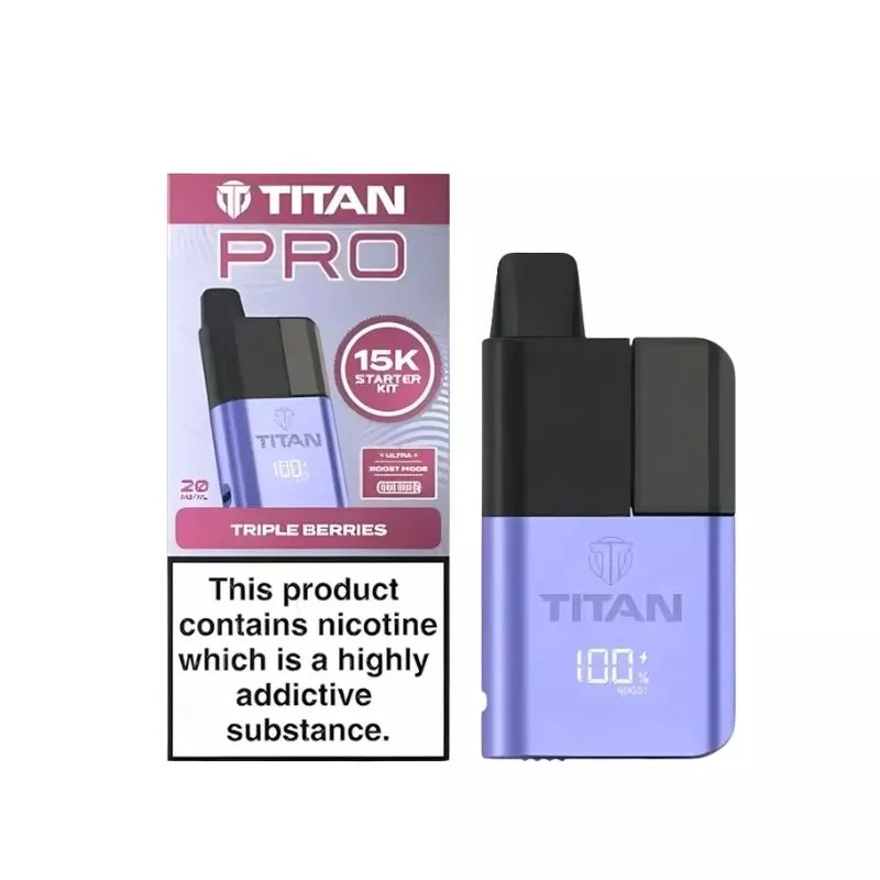 Titan Pro 15K Prefilled Pod Vape Kit - Image 12