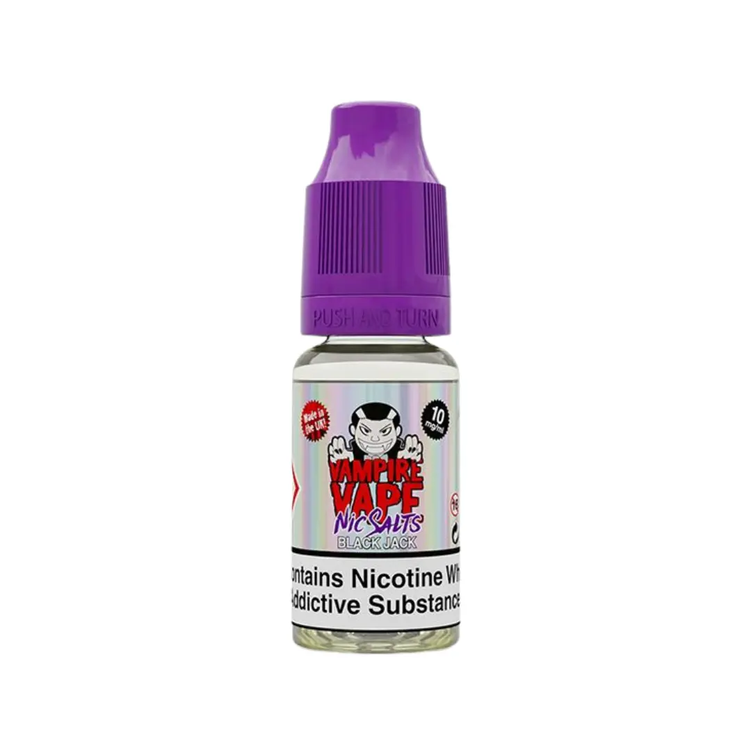 Vampire Vape Black Jack Nic Salt E-Liquid