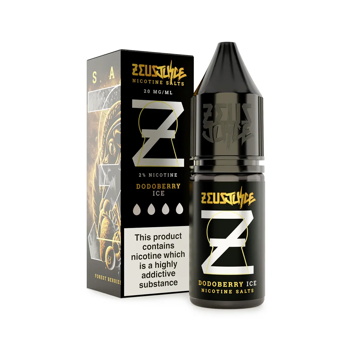 Zeus Juice Dodoberry Ice 10ml Nic Salt